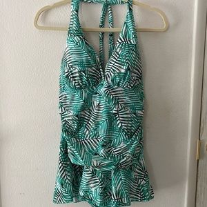 BRAND NEW Tummy Control One Piece Skirt Swimsuit